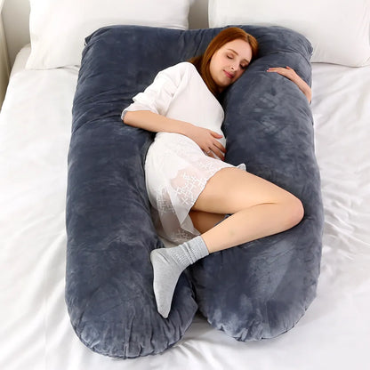 Removable U-Shaped Pregnancy Pillow