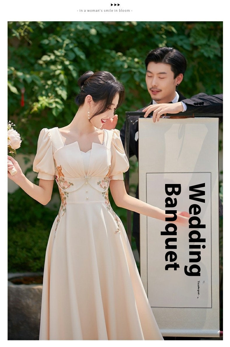 New High-end Banquet Little Evening Dress Women