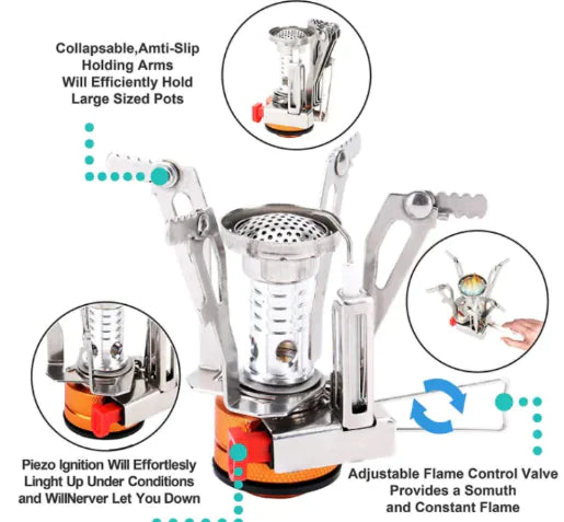 Portable Camping Stove Set