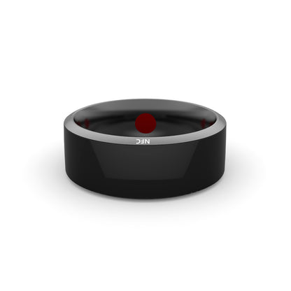 Smart Ring Wearable Device Multifunctional Black High-tech