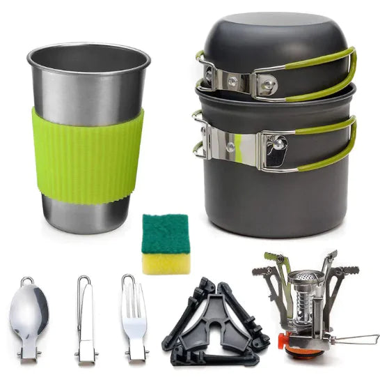 Portable Camping Stove Set