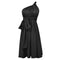 Multiple Wear Lace-up Plus Size Women's Clothing Dress