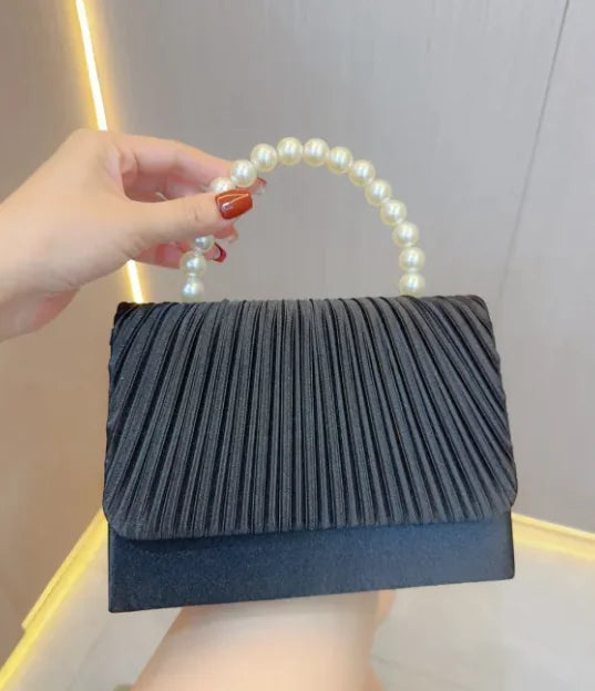 Women's Fashion Pleated Evening Bag