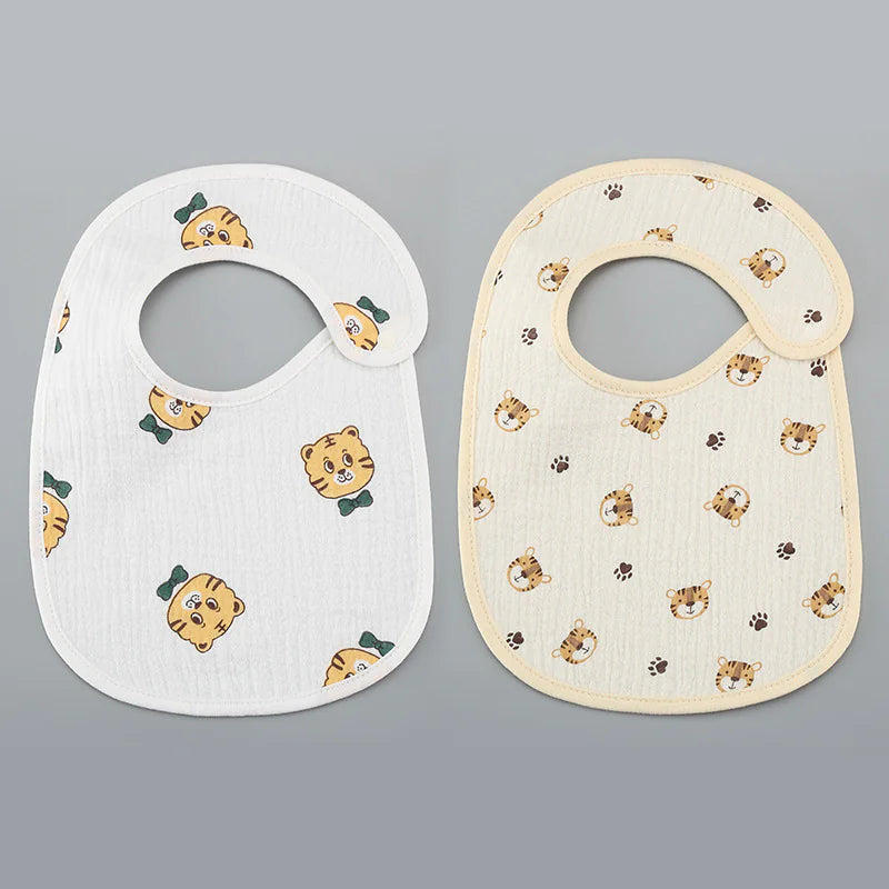 Cotton Waterproof Gauze Bib