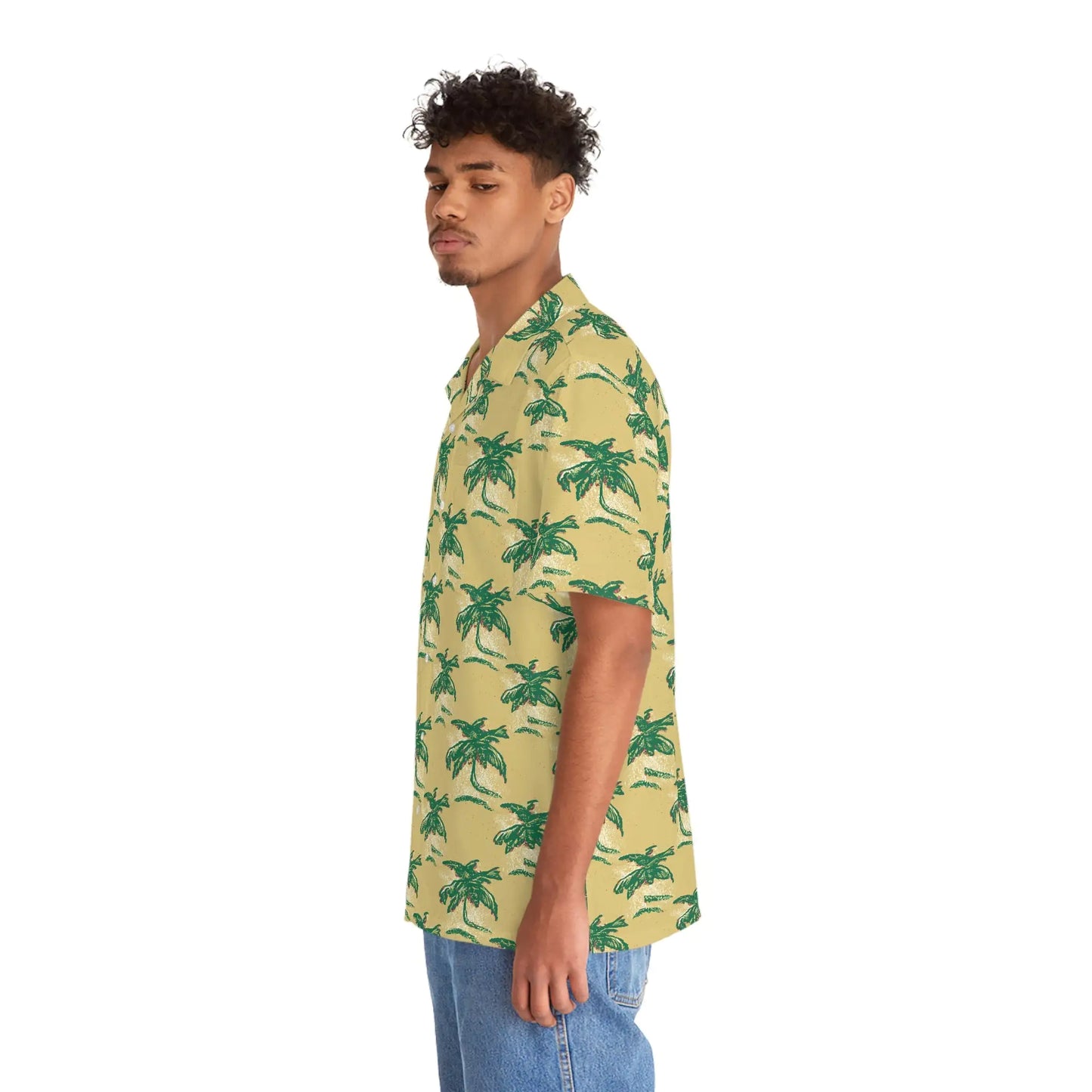 Men's Tropical Palm Mirage Hawaiian Shirt