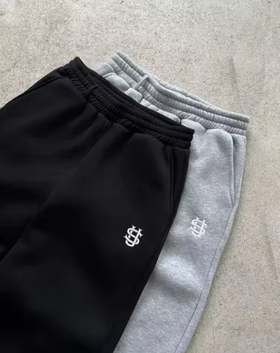 Men's Embroidered Casual Sports Pants