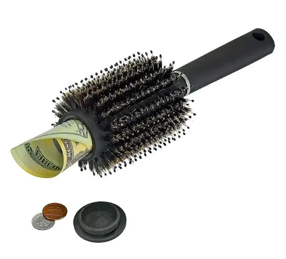 Hair Brush Comb w/Safe Hidden Compartment