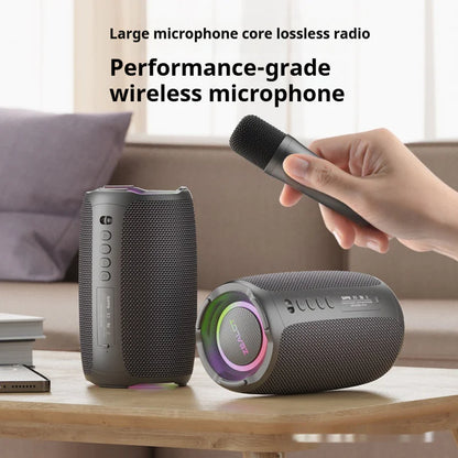 Portable Bluetooth Speaker with Microphone