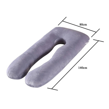 Removable U-Shaped Pregnancy Pillow