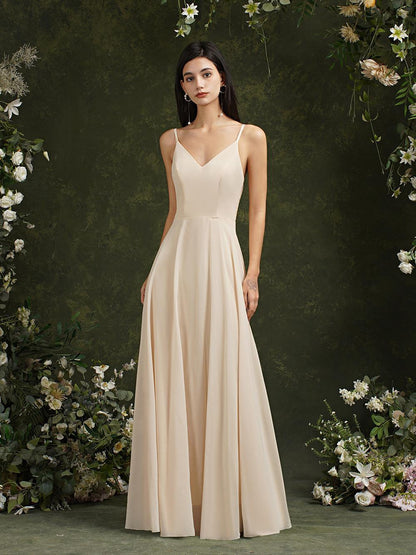 Spring New Banquet Stage Party European And American Deep V Dress