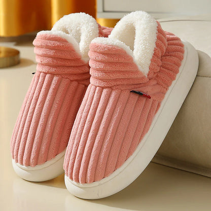 Cozy Step All-Season Cotton Slippers