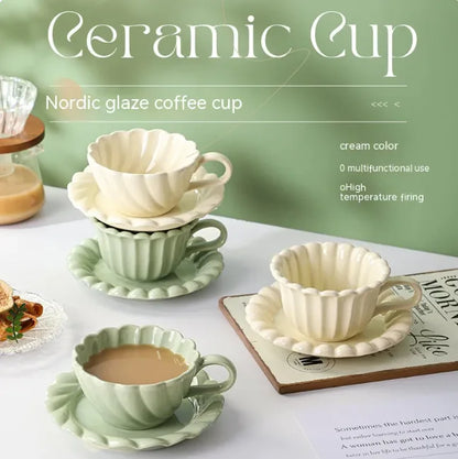 Ceramic Coffee Cup Set