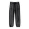 High Street American Retro Washed Distressed Casual Sweatpants