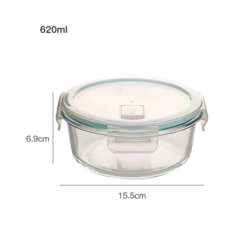 Glass Microwave Lunch Box