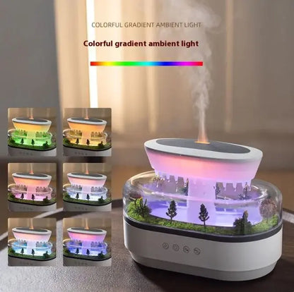 Aroma Diffuser Household Bedroom Raindrop Humidifier