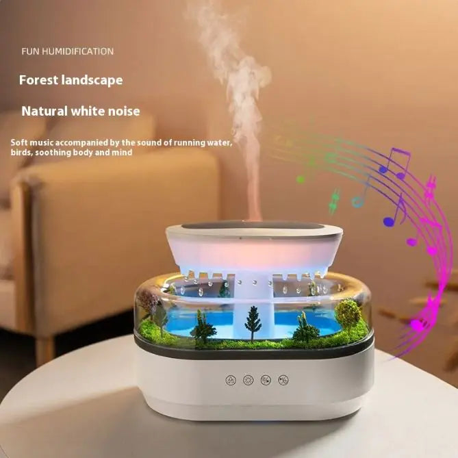 Aroma Diffuser Household Bedroom Raindrop Humidifier