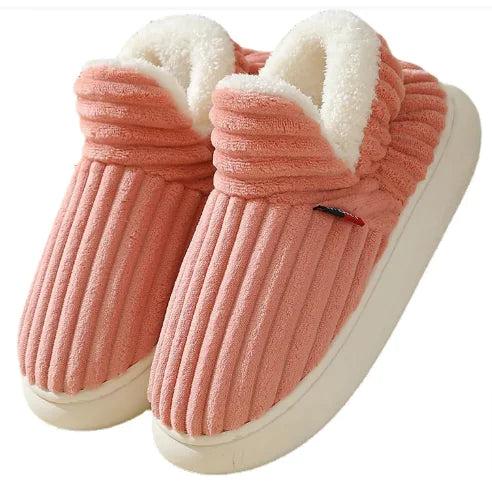 Cozy Step All-Season Cotton Slippers