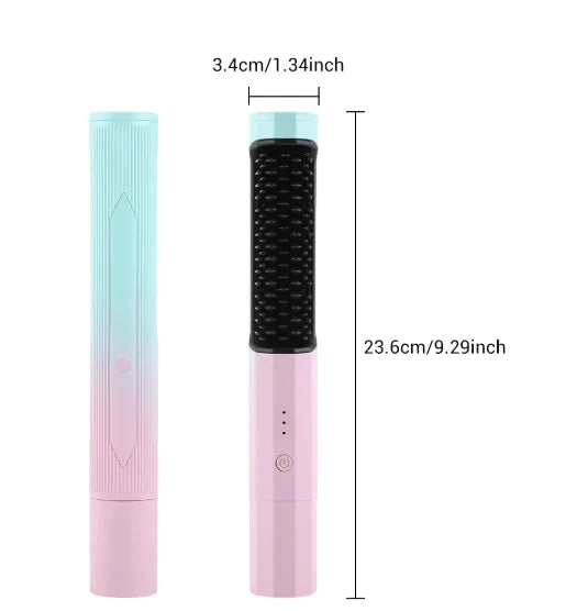 Rechargeable Wireless Straightener Curler