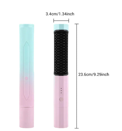 Rechargeable Wireless Straightener Curler