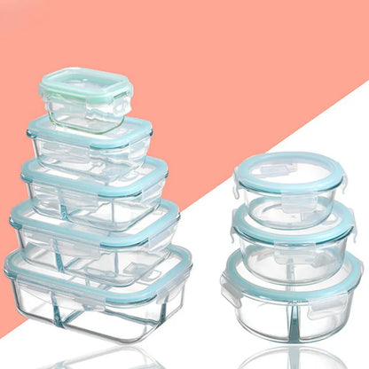 Glass Microwave Lunch Box