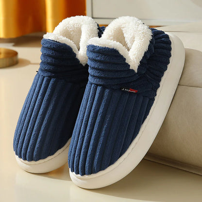 Cozy Step All-Season Cotton Slippers