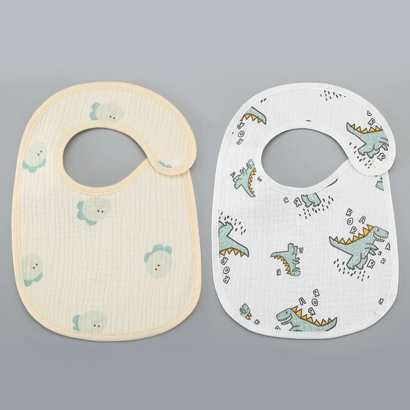 Cotton Waterproof Gauze Bib