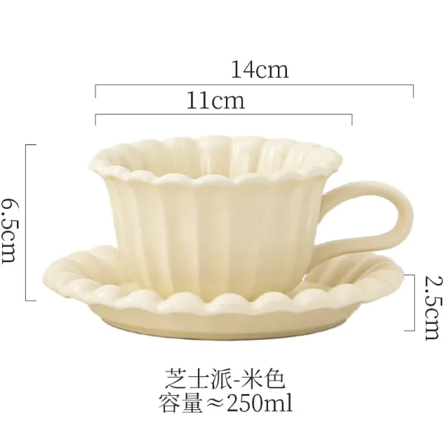 Ceramic Coffee Cup Set