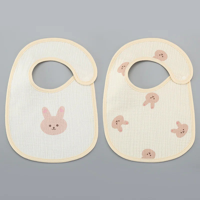 Cotton Waterproof Gauze Bib