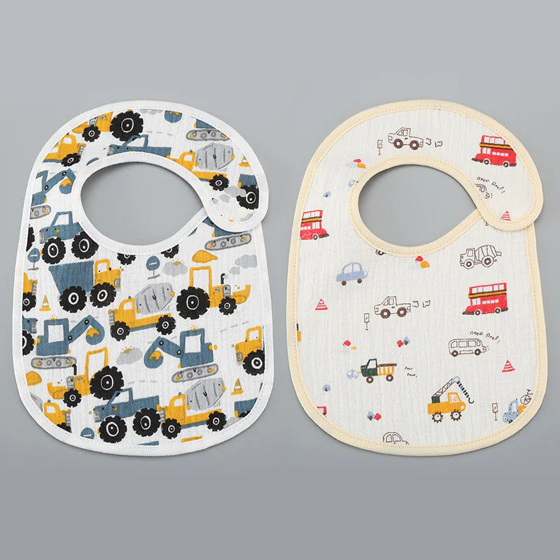 Cotton Waterproof Gauze Bib