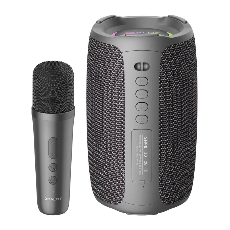 Portable Bluetooth Speaker with Microphone