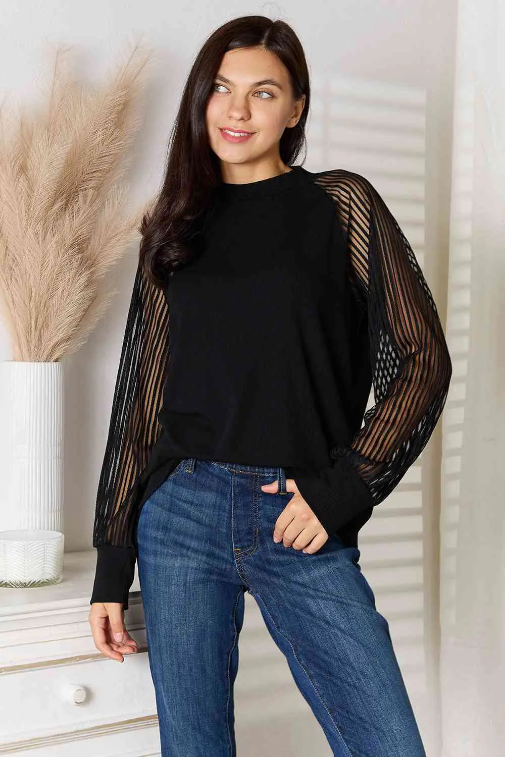 Raglan Sleeve Top-