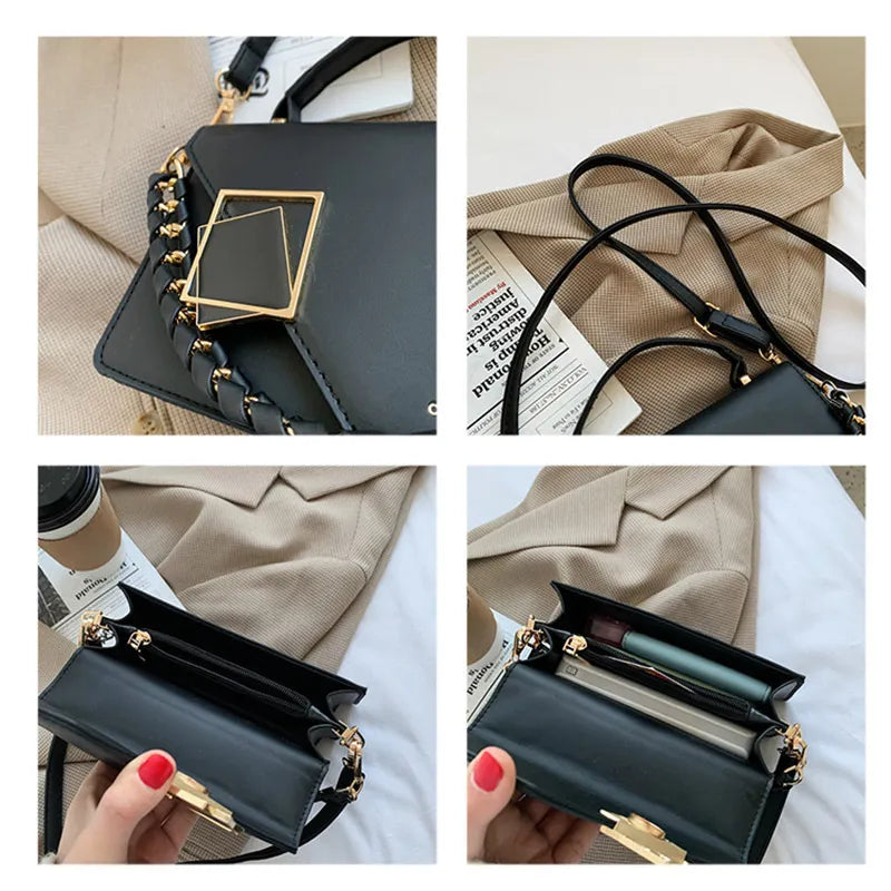 Small Square Lock Bag