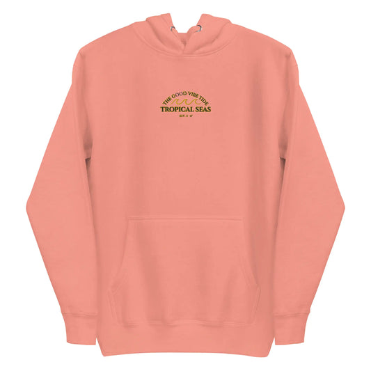 Tropical Seas Center Waves Hoodie