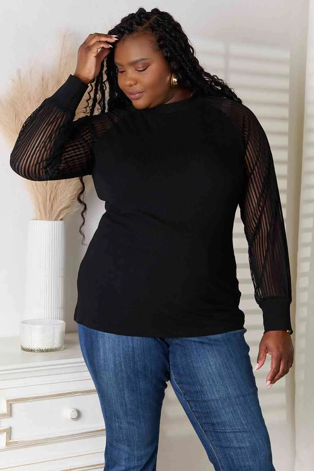 Raglan Sleeve Top-