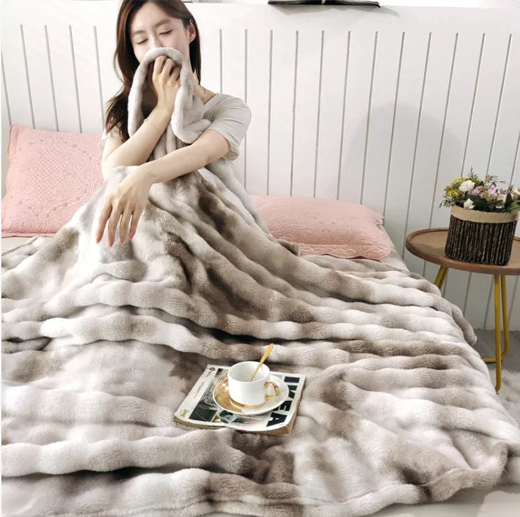 Colorful Velvet Air Blanket