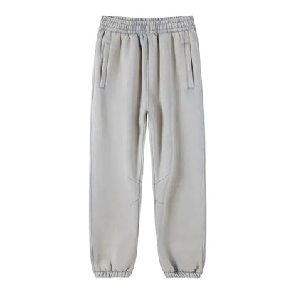 High Street American Retro Washed Distressed Casual Sweatpants