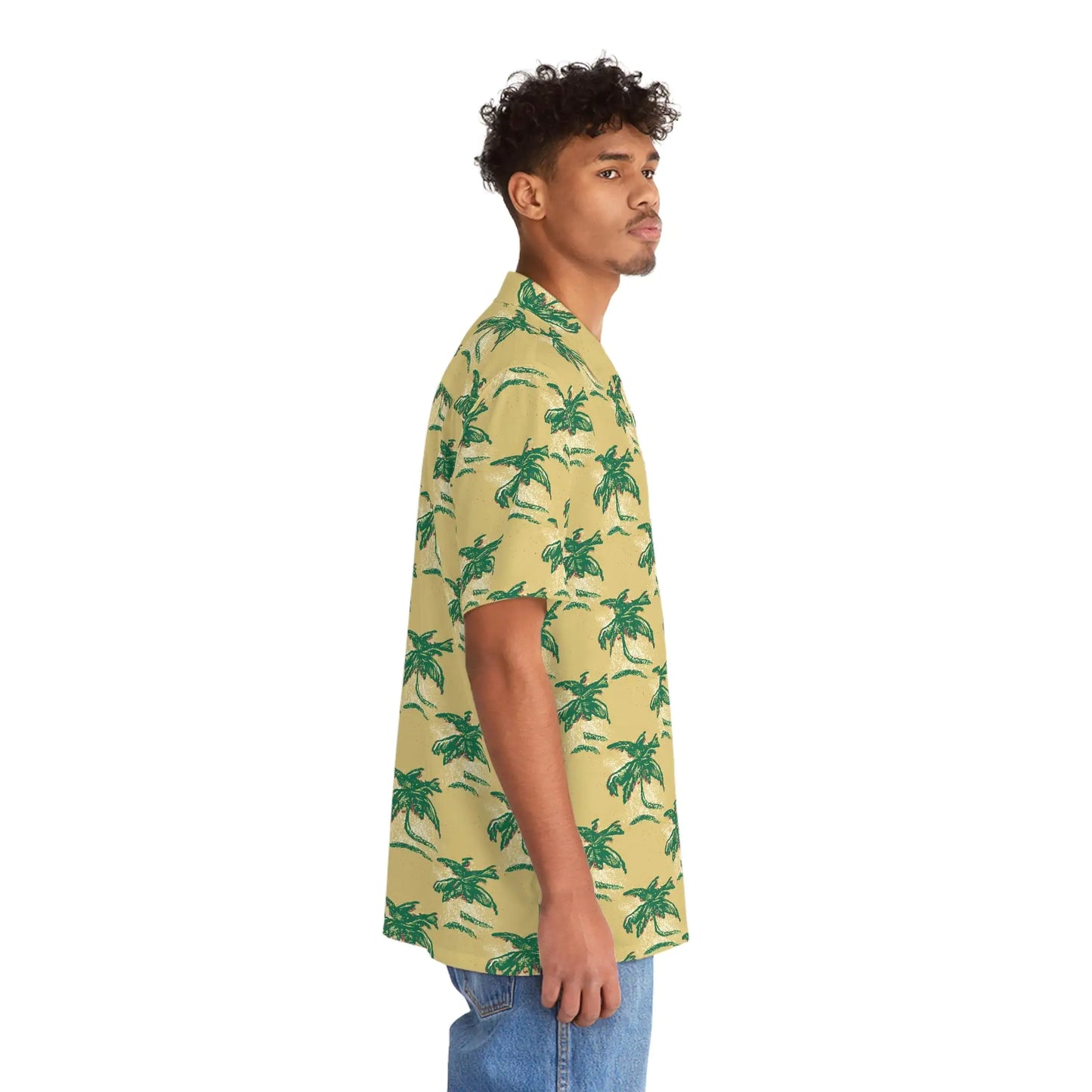 Men's Tropical Palm Mirage Hawaiian Shirt