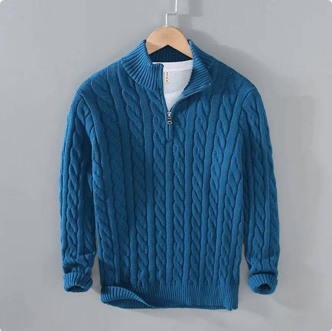 Men's Thick Turtleneck Sweater