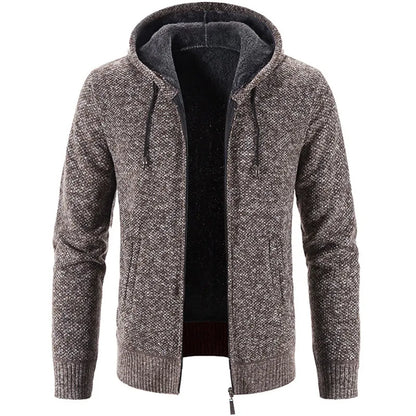 Men's Fashion Fleece Cardigan Sweater Jacket