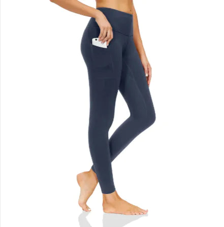 NudeFit High-Waist Stretch Fitness Pants