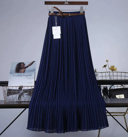 Swingy Drape Chiffon Skirt