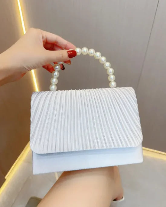 Women's Fashion Pleated Evening Bag