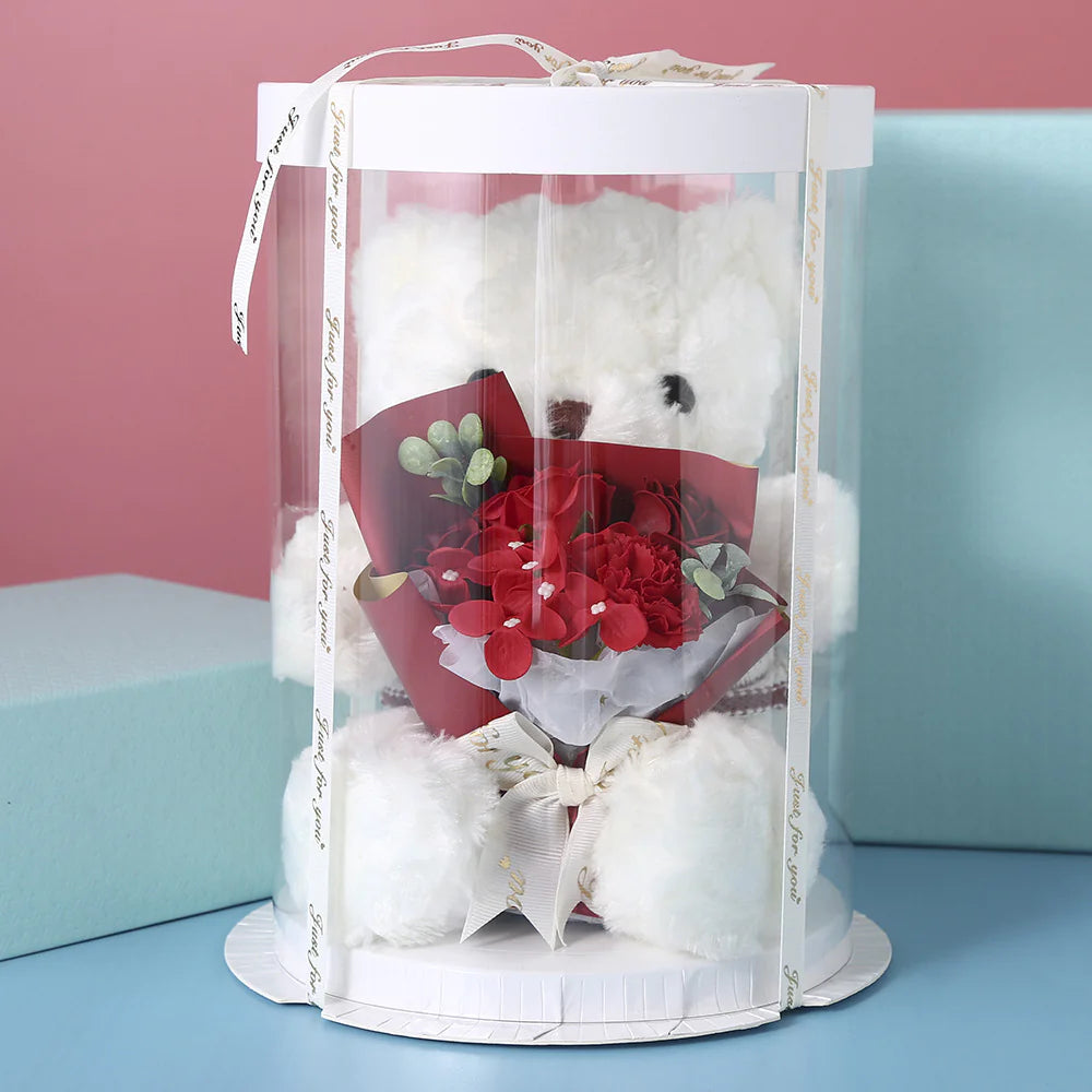 Cute Bear Bouquet in a Gift Box