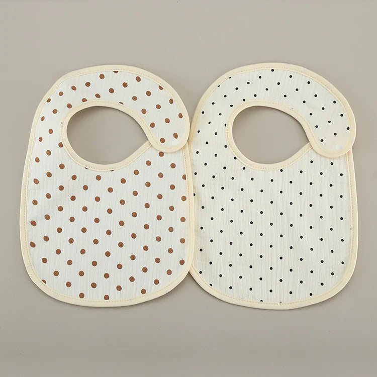 Cotton Waterproof Gauze Bib