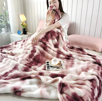 Colorful Velvet Air Blanket