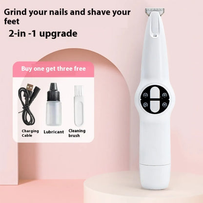 Pet Shaver Electric Quiet Nail Grinder