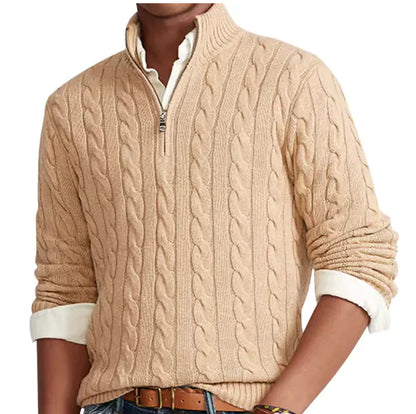 Men's Thick Turtleneck Sweater