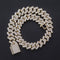 Fashion Full Diamond Men's Cuban Necklace