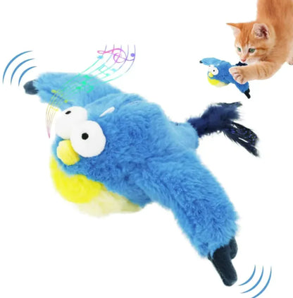 Interactive Chirping Bird Cat Toy