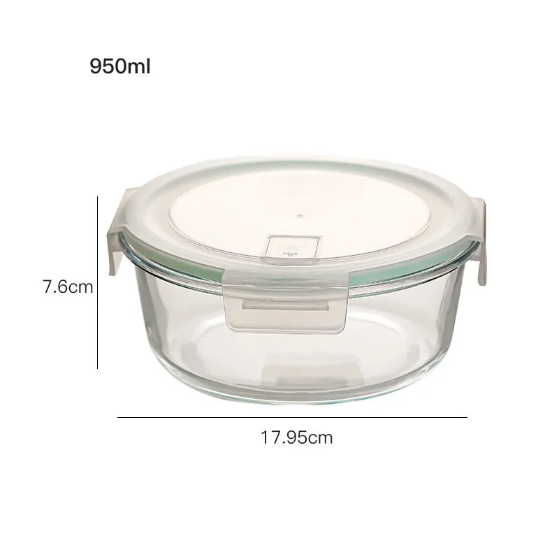 Glass Microwave Lunch Box